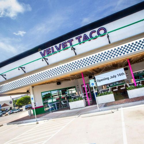 Exterior of Velvet Taco Dallas