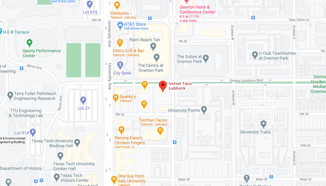 Lubbock Google Maps Desktop