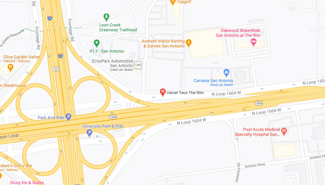 The Rim Google Maps Desktop