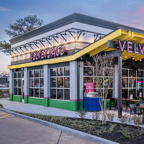 Exterior of Velvet Taco